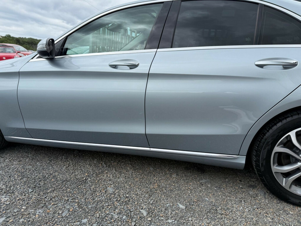Mercedes-Benz C Class C200 Amg Line Coupe Blue #24