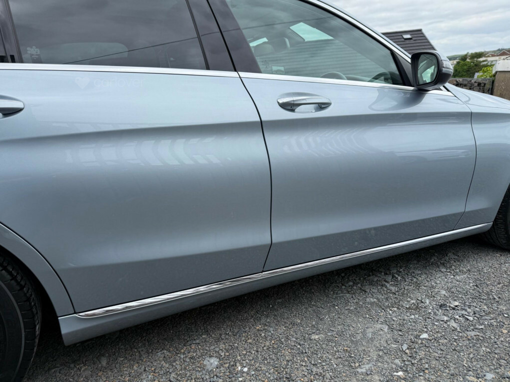 Mercedes-Benz C Class C200 Amg Line Coupe Blue #9