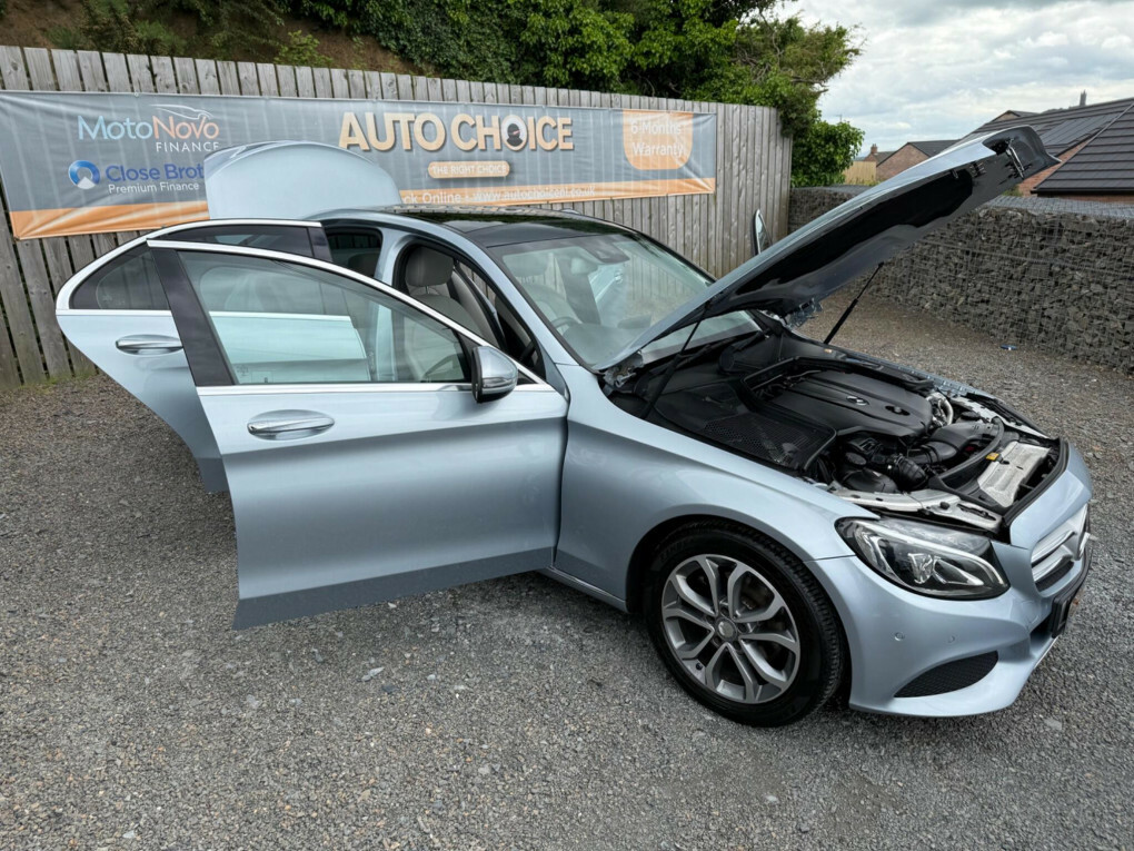 Mercedes-Benz C Class C200 Amg Line Coupe Blue #42