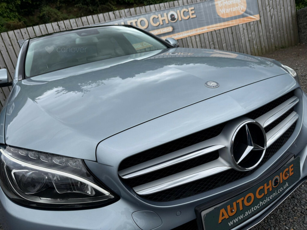 Mercedes-Benz C Class C200 Amg Line Coupe Blue #37