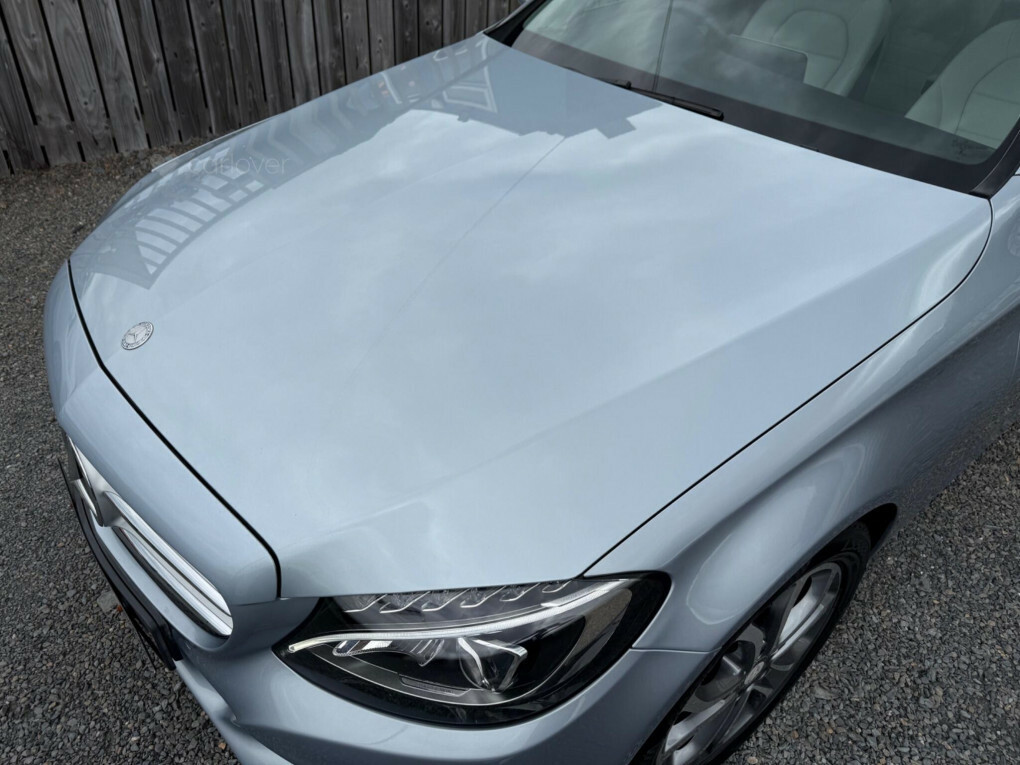 Mercedes-Benz C Class C200 Amg Line Coupe Blue #35