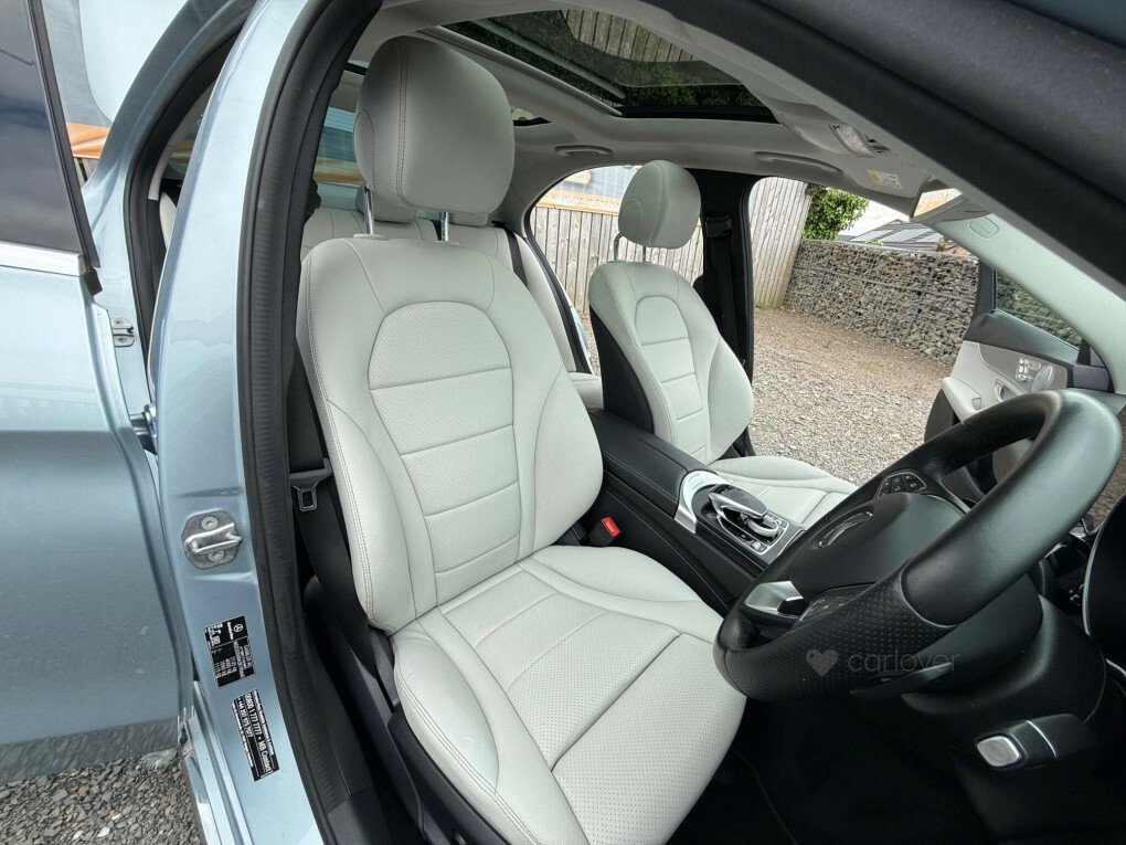 Mercedes-Benz C Class C200 Amg Line Coupe Blue #50