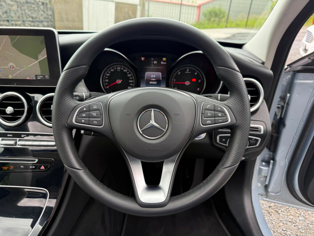Mercedes-Benz C Class C200 Amg Line Coupe Blue #91