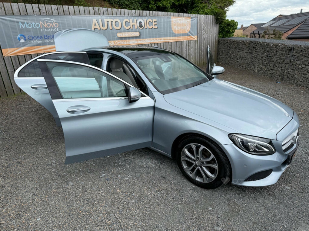 Mercedes-Benz C Class C200 Amg Line Coupe Blue #40