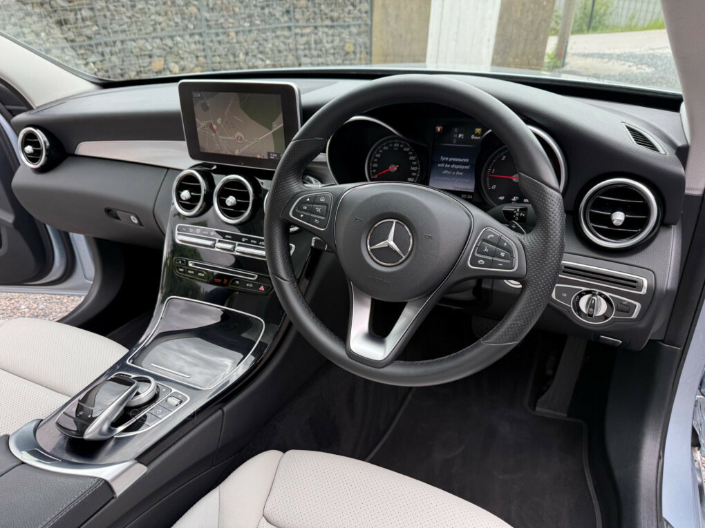 Mercedes-Benz C Class C200 Amg Line Coupe Blue #45