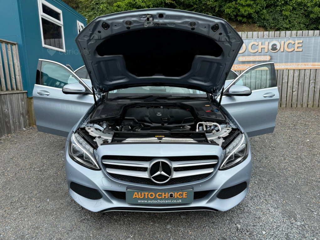 Mercedes-Benz C Class C200 Amg Line Coupe Blue #43