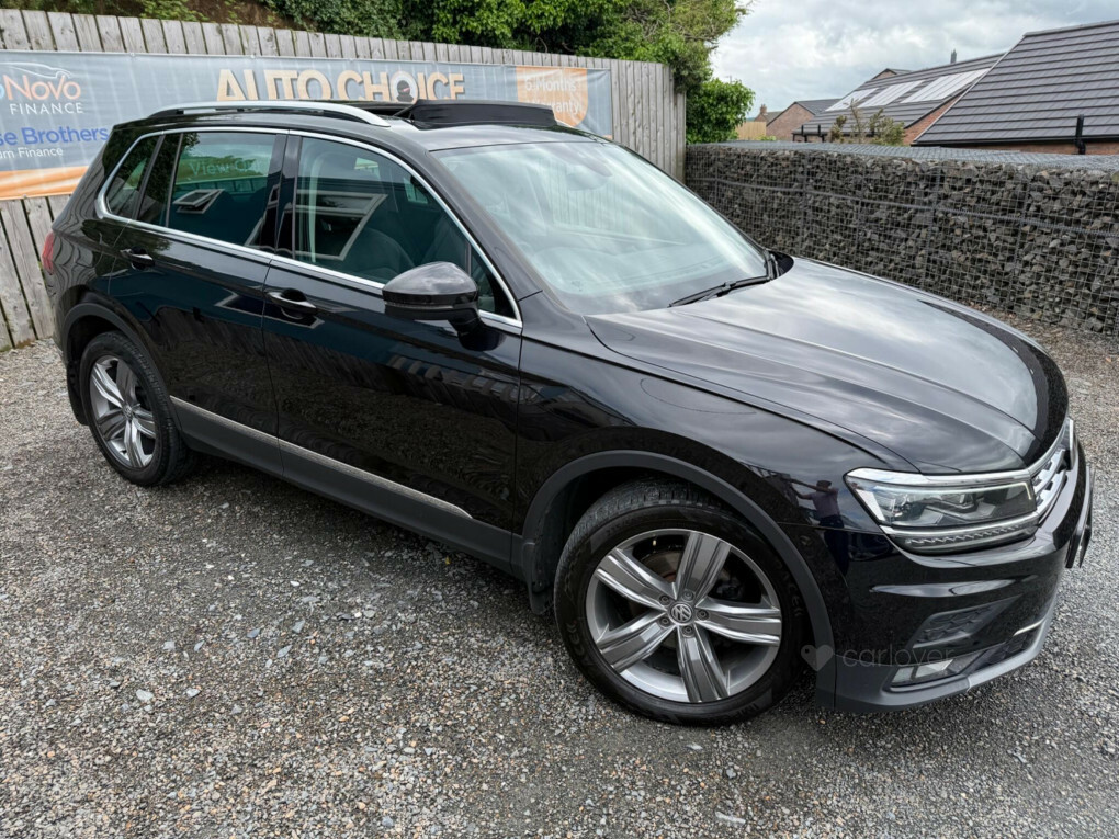 Volkswagen Tiguan 2.0 Tdi Sel Dsg 4Motion Euro 6 Ss WIG6072 Black #2