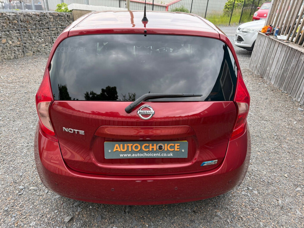 Nissan Note 1.2 Acenta Premium Safety Pack Red #18