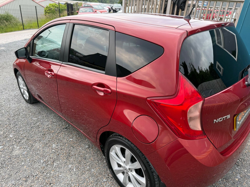Nissan Note 1.2 Acenta Premium Safety Pack Red #23