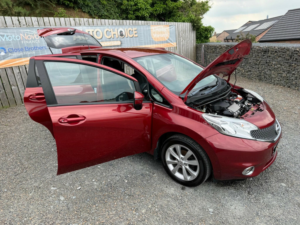 Nissan Note 1.2 Acenta Premium Safety Pack Red #41