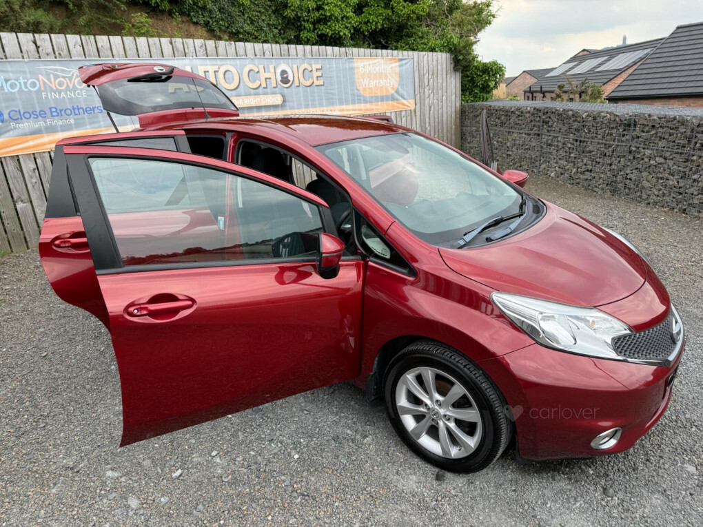 Nissan Note 1.2 Acenta Premium Safety Pack Red #39