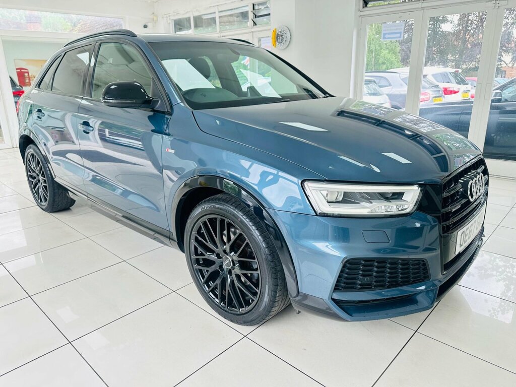 Audi Q3 2.0 Tdi Black Edition S Tronic Quattro Euro 6 Ss Blue