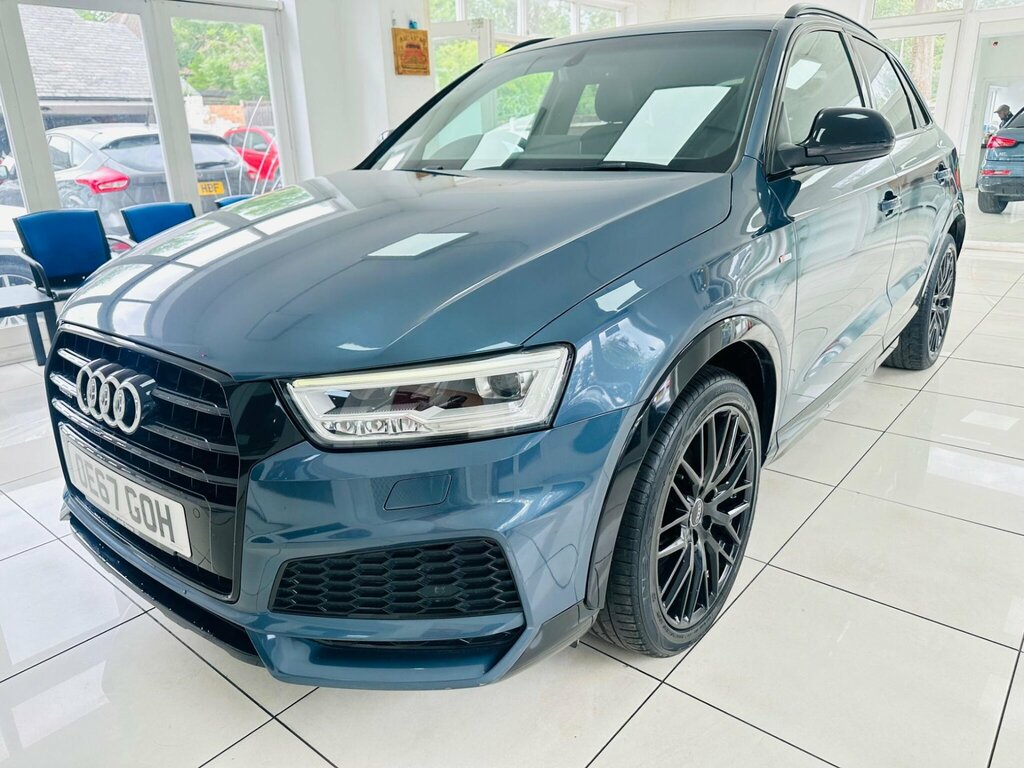 Audi Q3 2.0 Tdi Black Edition S Tronic Quattro Euro 6 Ss OE67GOH Blue #5
