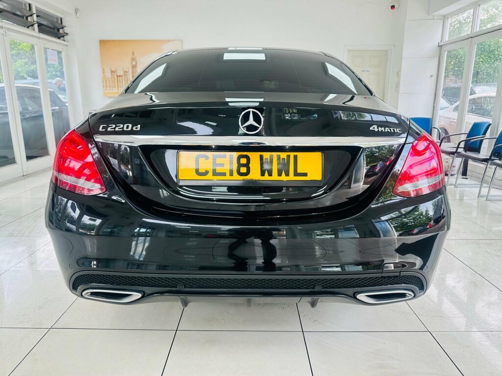 Mercedes-Benz C Class 2.1 C220d Amg Line Premium Plus G-tronic 4Matic CE18WWL Black #6