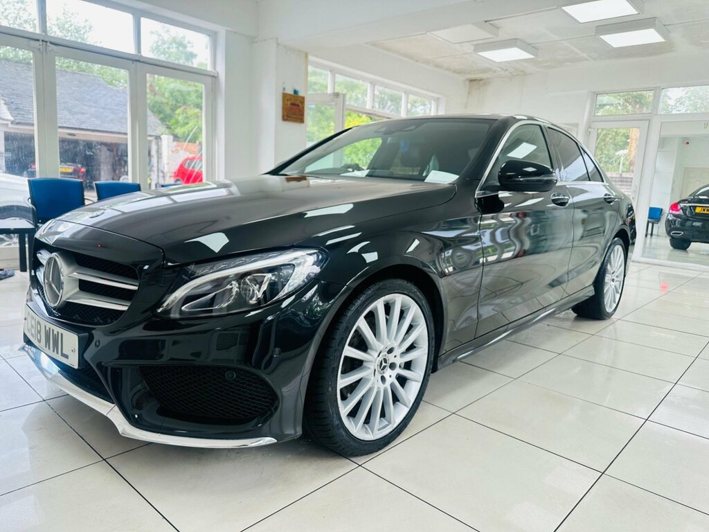 Mercedes-Benz C Class 2.1 C220d Amg Line Premium Plus G-tronic 4Matic CE18WWL Black #5