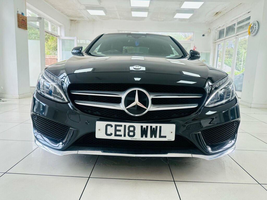 Mercedes-Benz C Class 2.1 C220d Amg Line Premium Plus G-tronic 4Matic CE18WWL Black #2