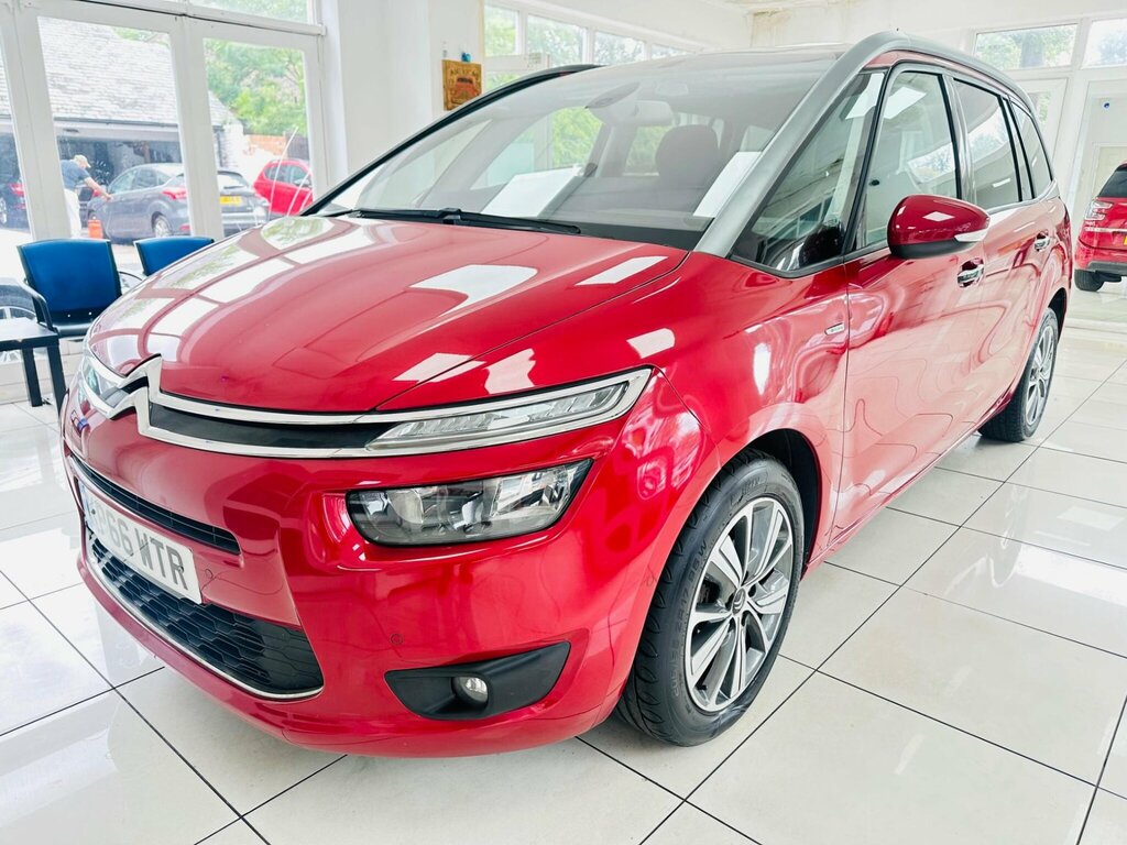 Citroen Grand C4 Picasso 1.6 Bluehdi Exclusive Eat6 Euro 6 Ss Red #6