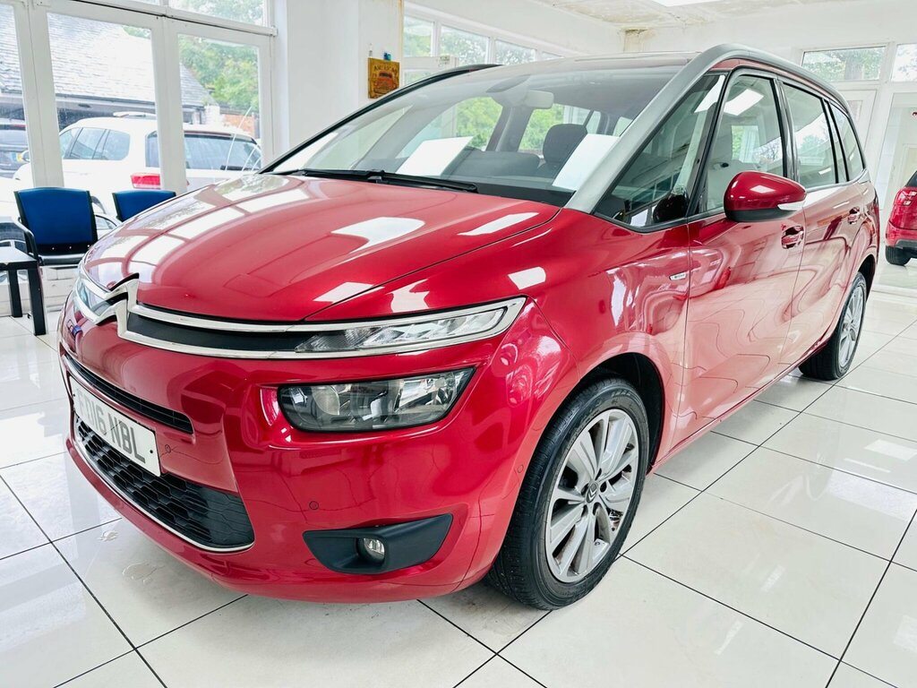 Citroen Grand C4 Picasso 1.6 Bluehdi Exclusive Eat6 Euro 6 Ss Red #5