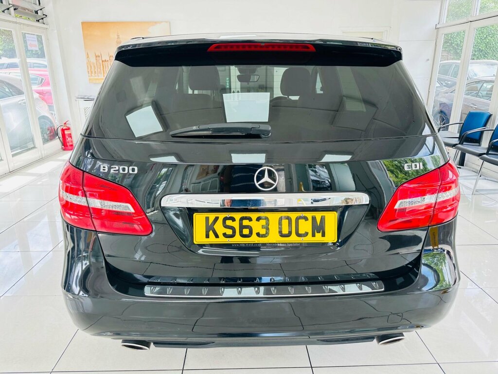 Mercedes-Benz B Class 1.8 B200 Cdi Sport 7G-dct Euro 5 Ss Black #6