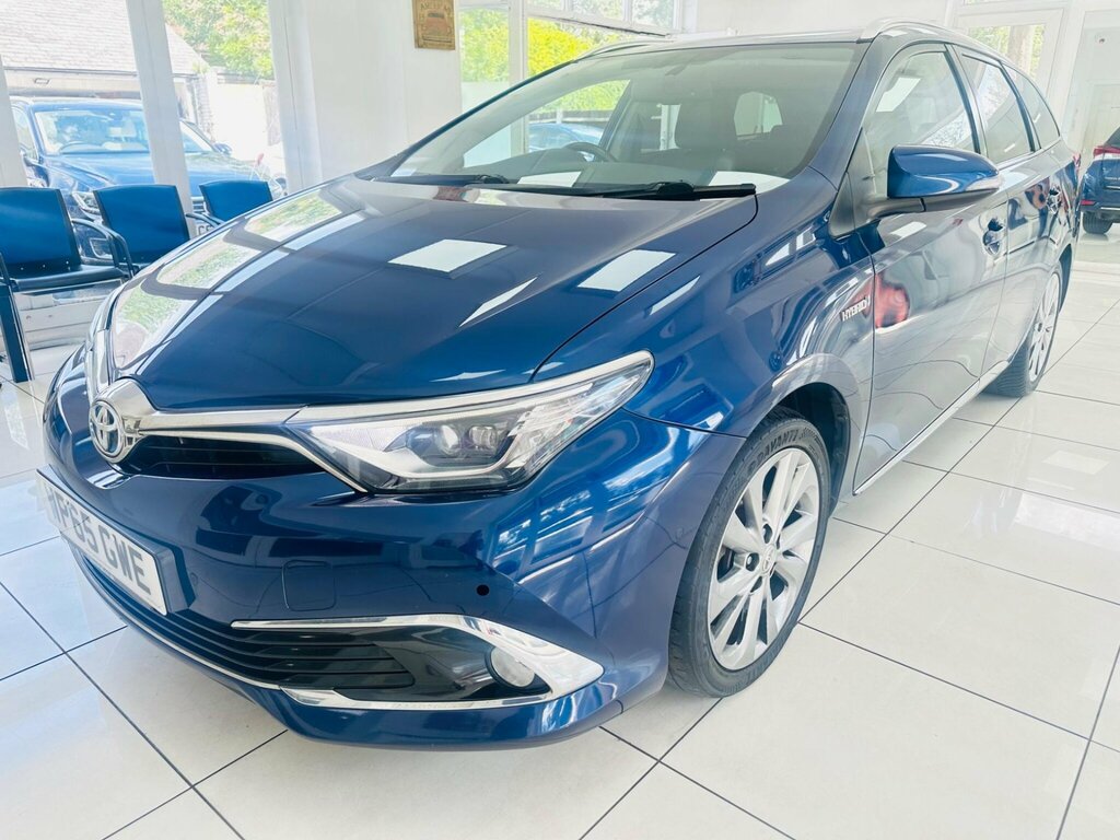 Toyota Auris 1.8 Vvt-h Excel Touring Sports Cvt Euro 6 Ss Blue #5