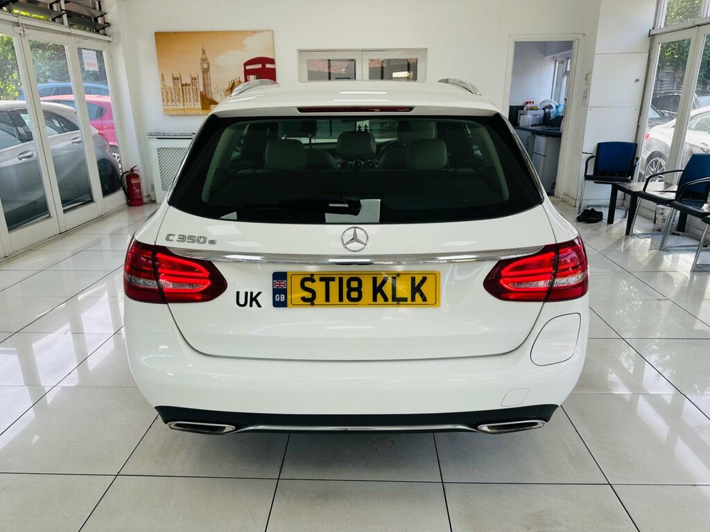 Mercedes-Benz C Class 2.0 C350e 6.4Kwh Sport G-tronic Euro 6 Ss White #5