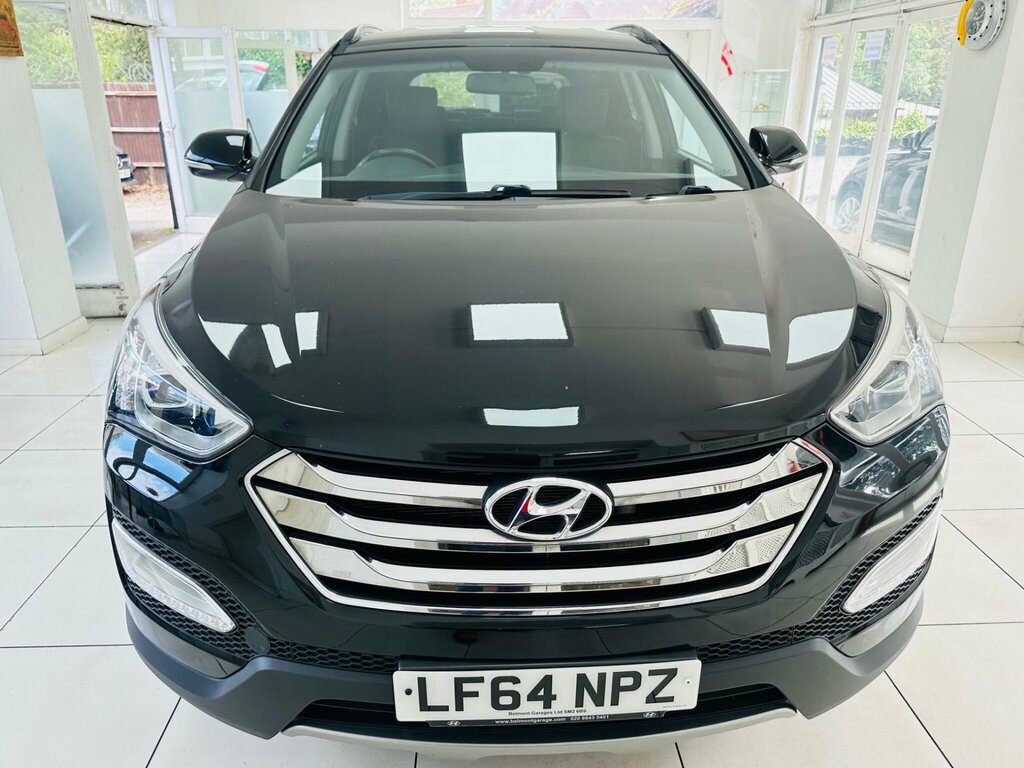 Hyundai Santa Fe 2.2 Crdi Premium 4Wd Euro 5 7 Seat Black #2