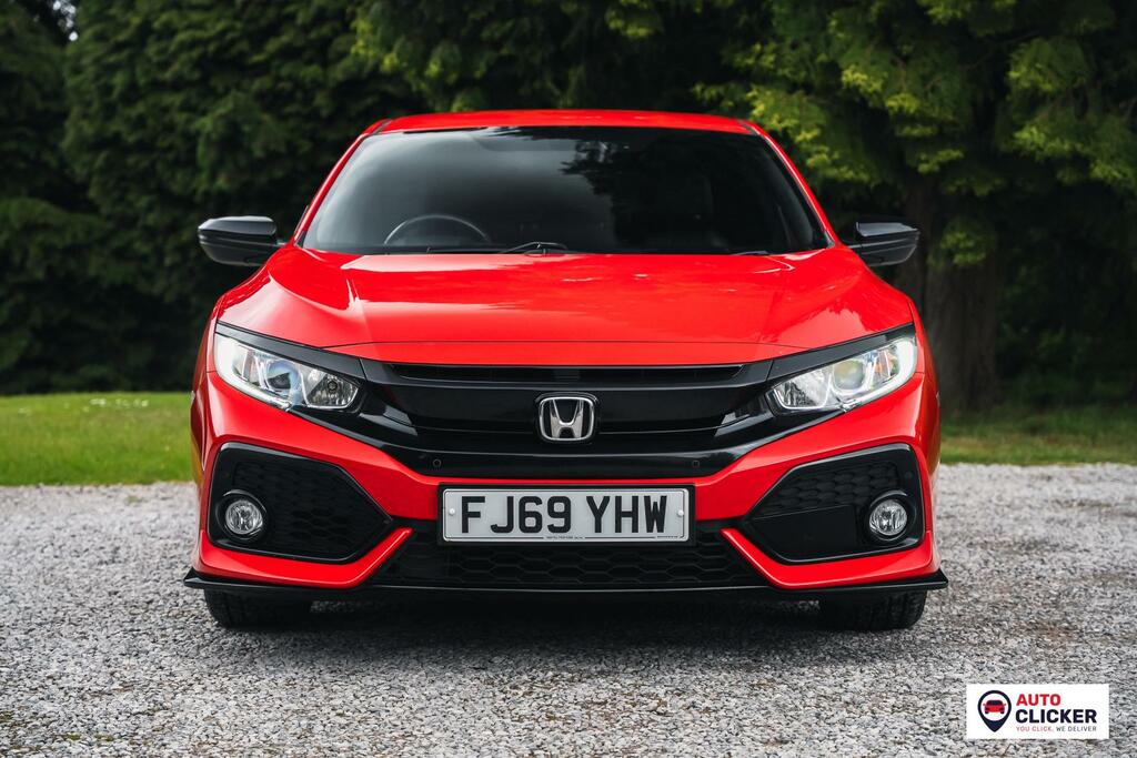 Honda Civic 1.0 Vtec Turbo Sport Line Hatchback Man FJ69YHW Red #2