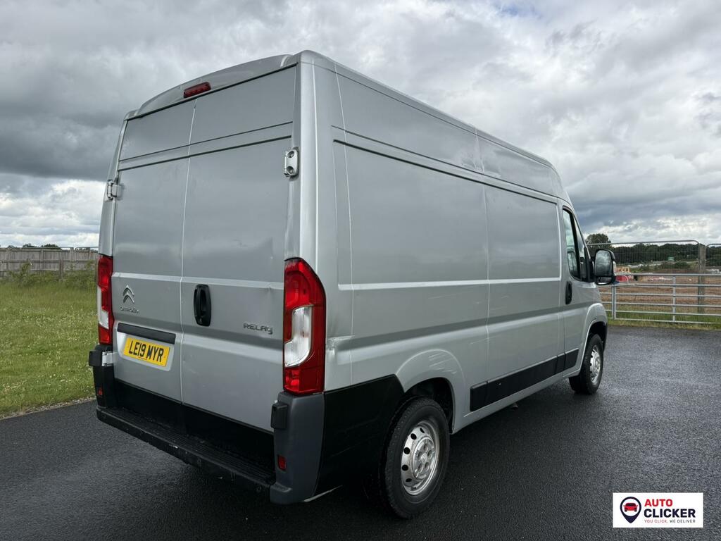 Citroen Relay 2.0 Bluehdi 35 Enterprise Panel Van Man Silver #5