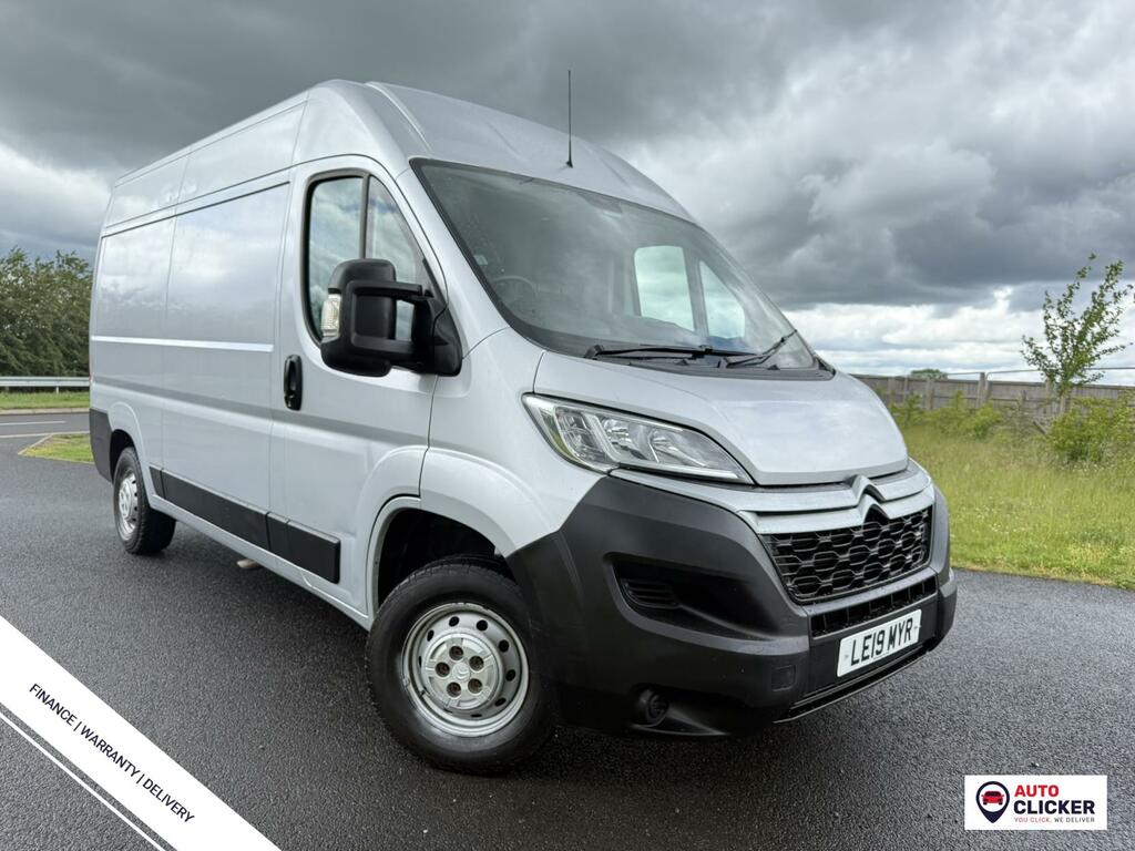Citroen Relay 2.0 Bluehdi 35 Enterprise Panel Van Man Silver