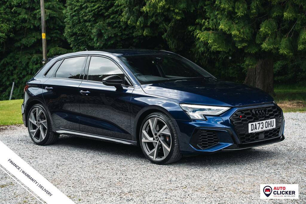 Audi S3 2.0 Tfsi Black Edition Sportback S Tron Blue
