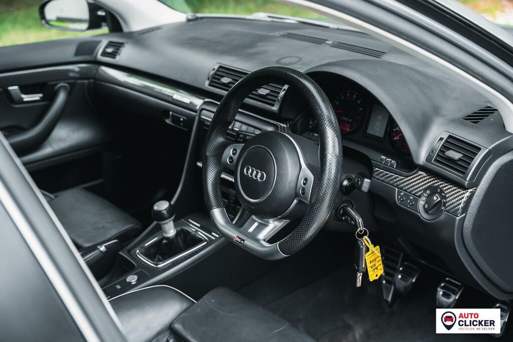 Audi RS4 4.2 Saloon Quattro 324 Gkm, 41 Black #13