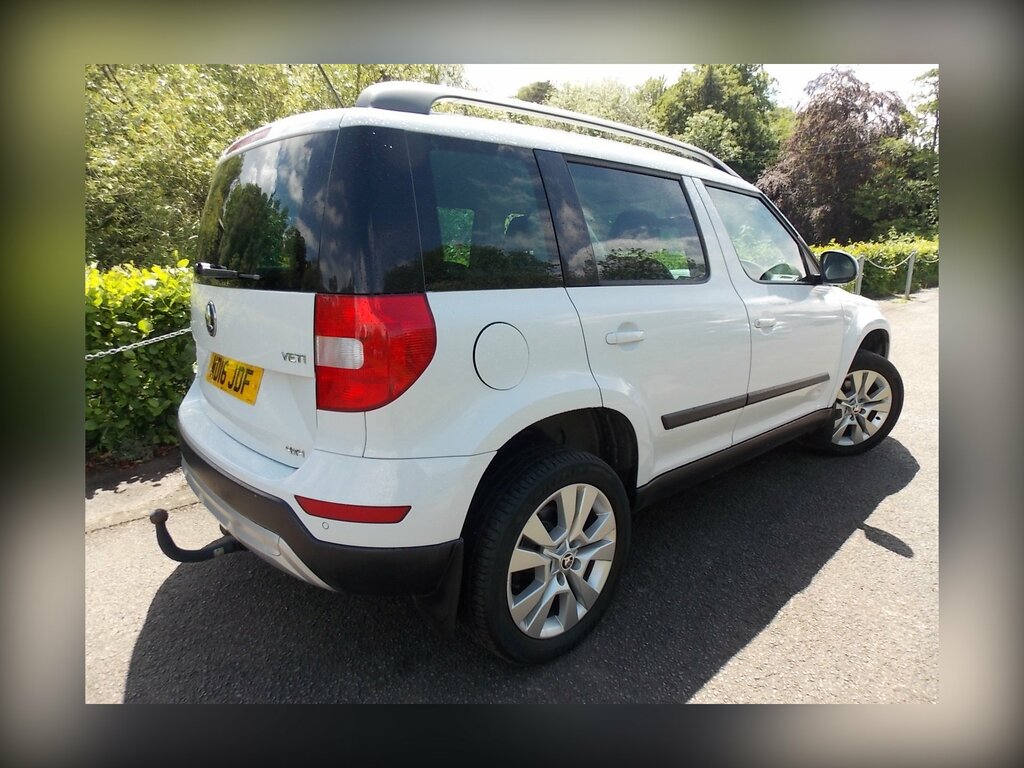 Skoda Yeti 2.0 Tdi Se L Outdoor 4Wd Euro 6 White #4