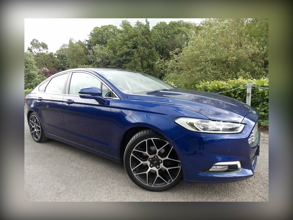 Ford Mondeo 2.0 Tdci Titanium Hatchback Euro Blue