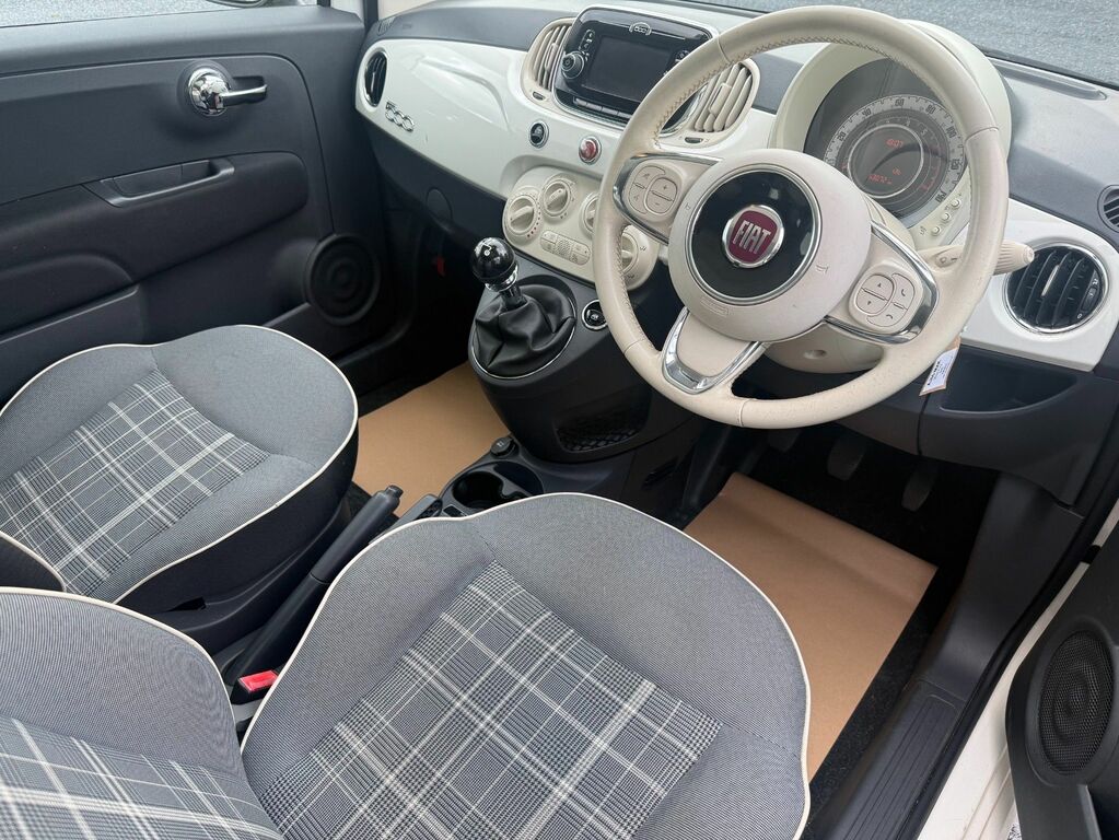Fiat 500 2016 1.2 Lounge Hatchback Euro 6 White