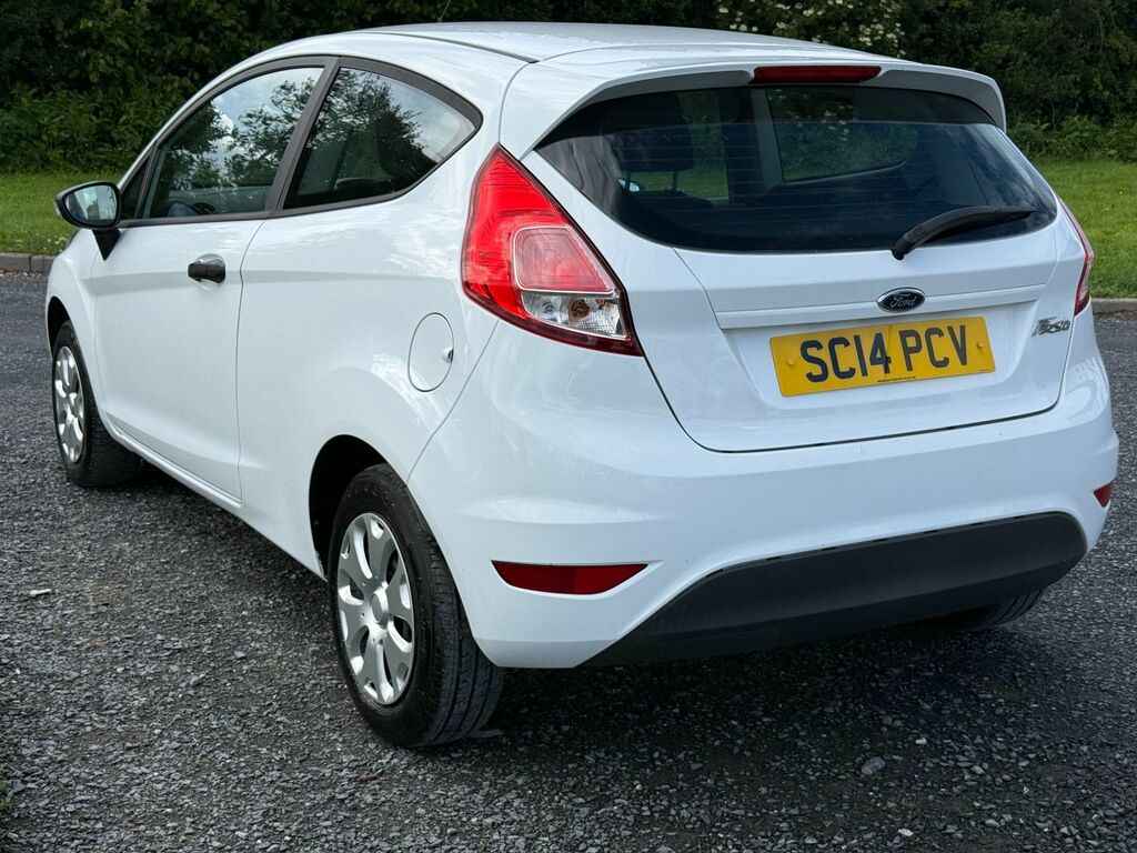 Ford Fiesta Hatchback White #7