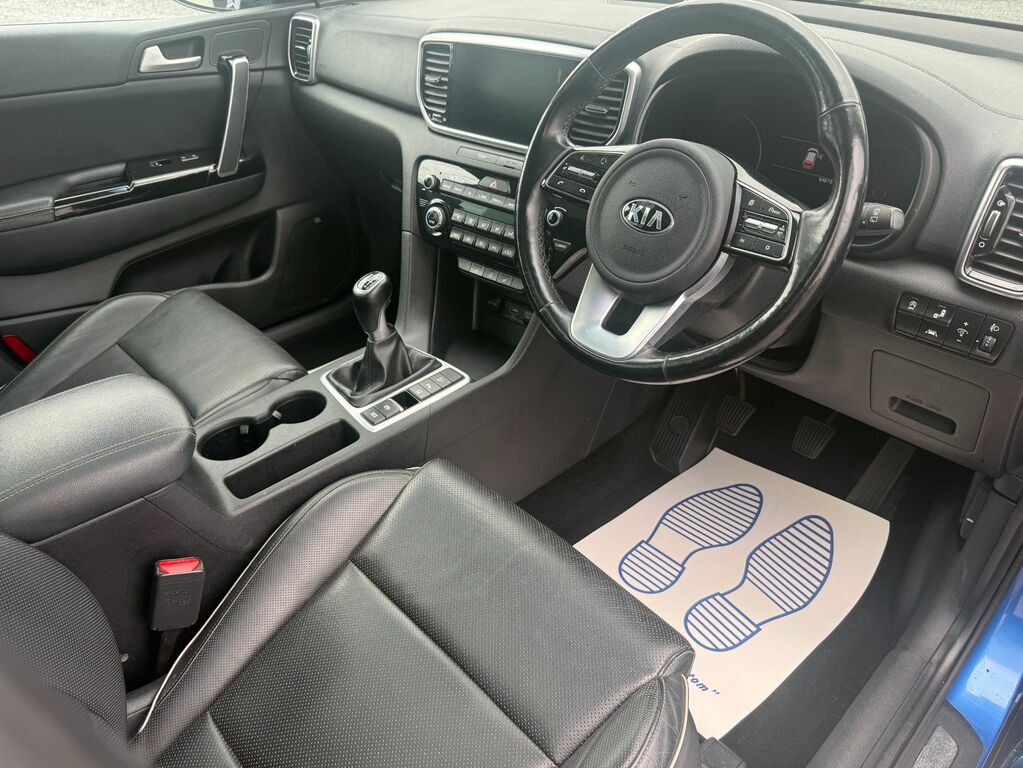 Kia Sportage 2019 1.6 T-gdi 4 Suv Euro 6 Ss Blue