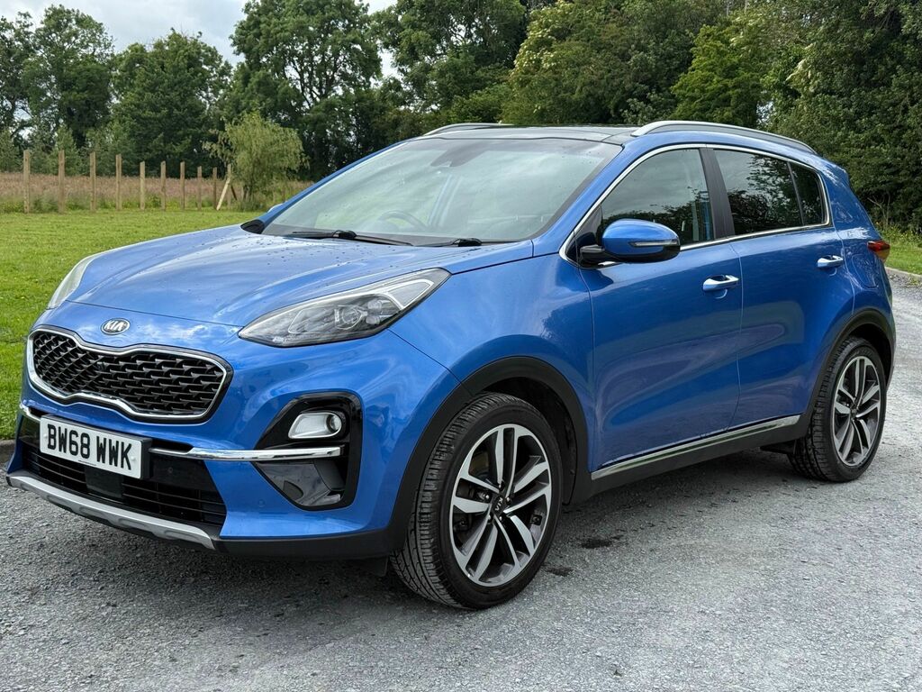 Kia Sportage 2019 1.6 T-gdi 4 Suv Euro 6 Ss BW68WWK Blue