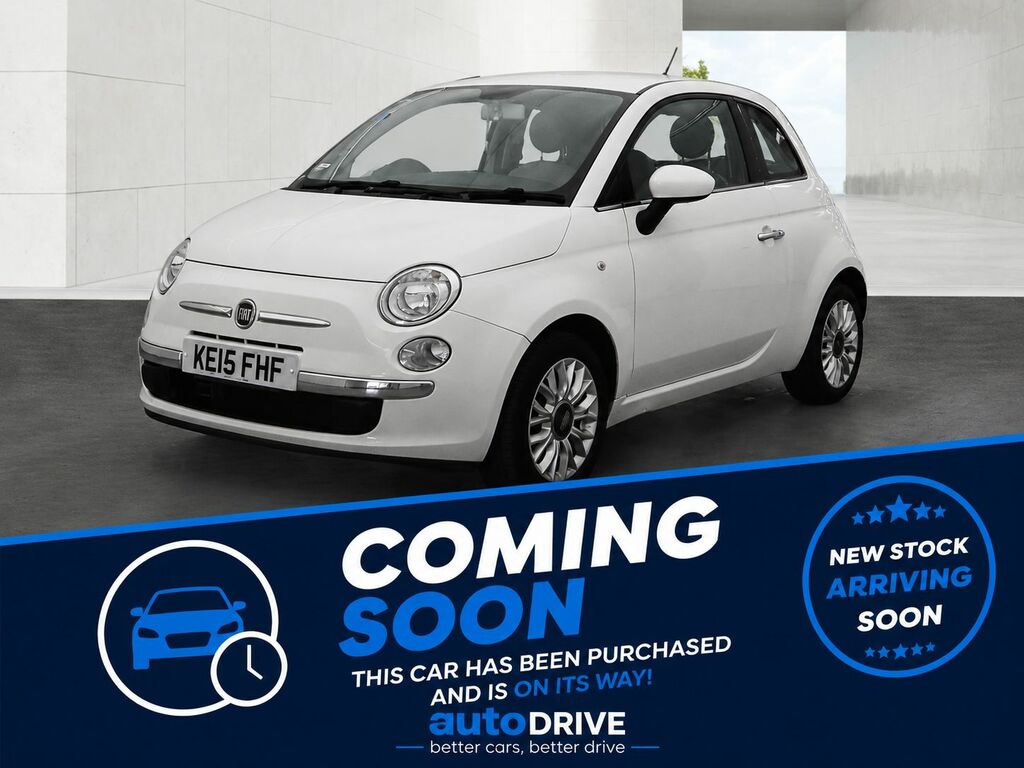 Fiat 500 2015 1.2 Pop Star Hatchback Euro White