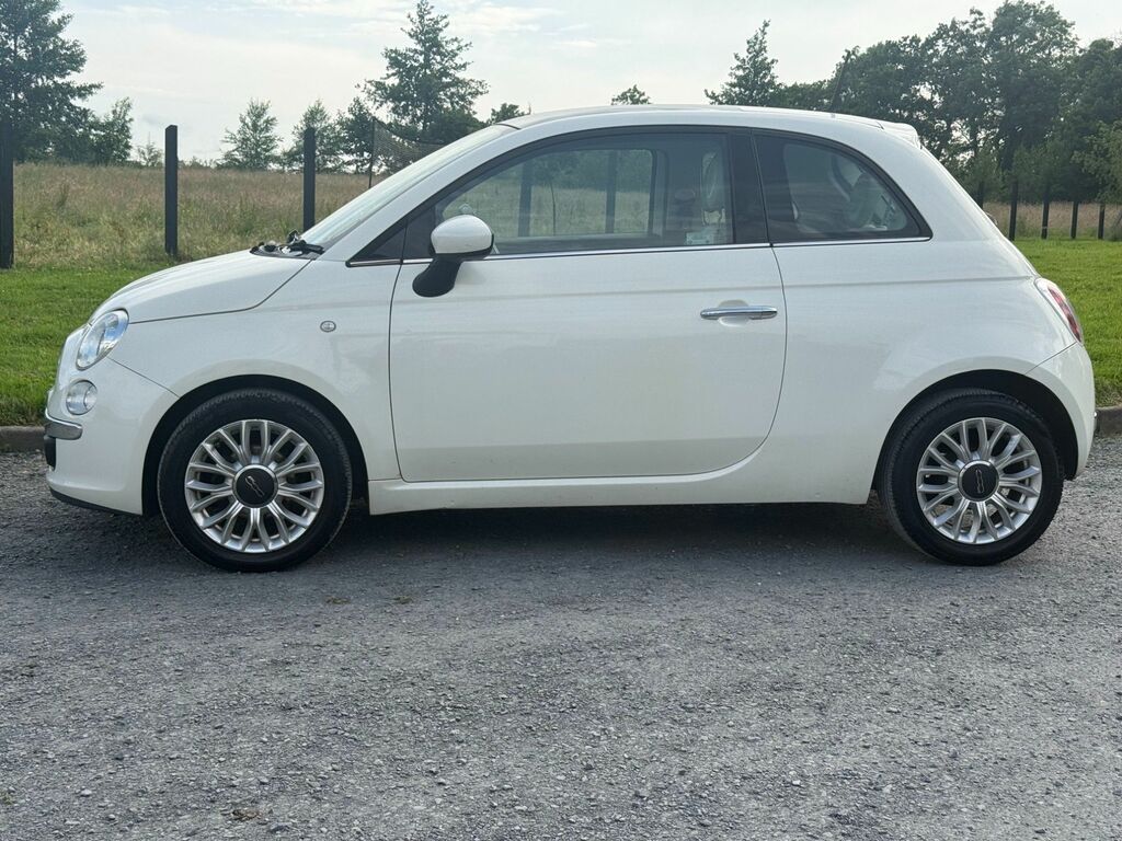 Fiat 500 2015 1.2 Lounge Hatchback Euro 6 LF15OLU White #6