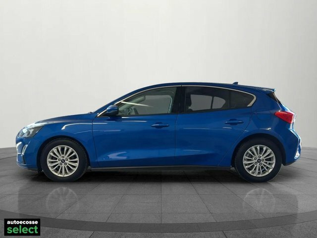 Ford Focus Ecoboost Titanium Hatchback MA69OHL Blue #6