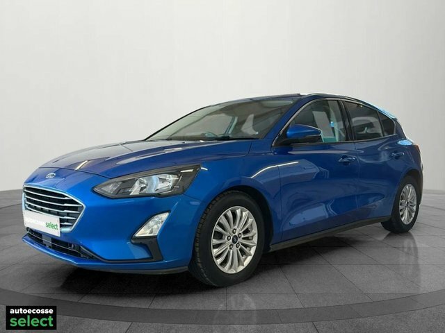 Ford Focus Ecoboost Titanium Hatchback MA69OHL Blue #4