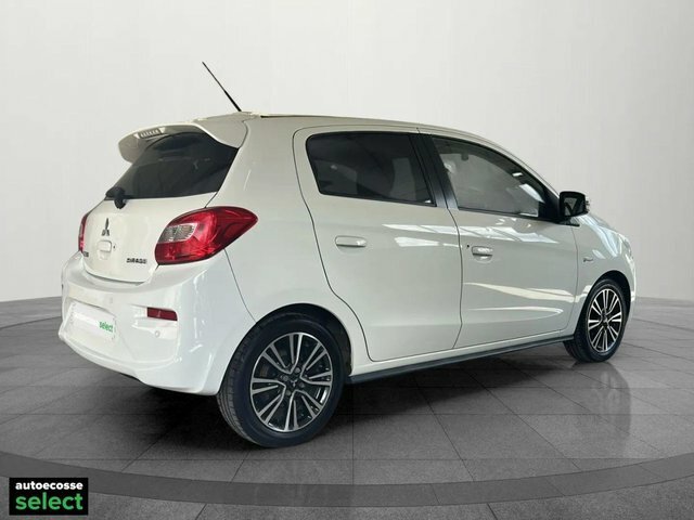 Mitsubishi Mirage 4 Hatchback White #5