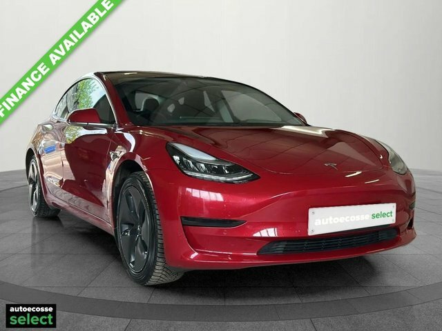 Tesla Model 3 Range Plus Saloon Red