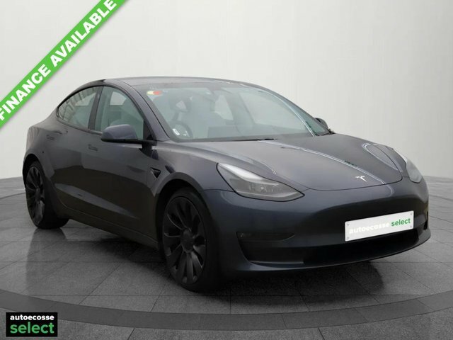 Tesla Model 3 Motor Performance Saloon MA22HJO Grey