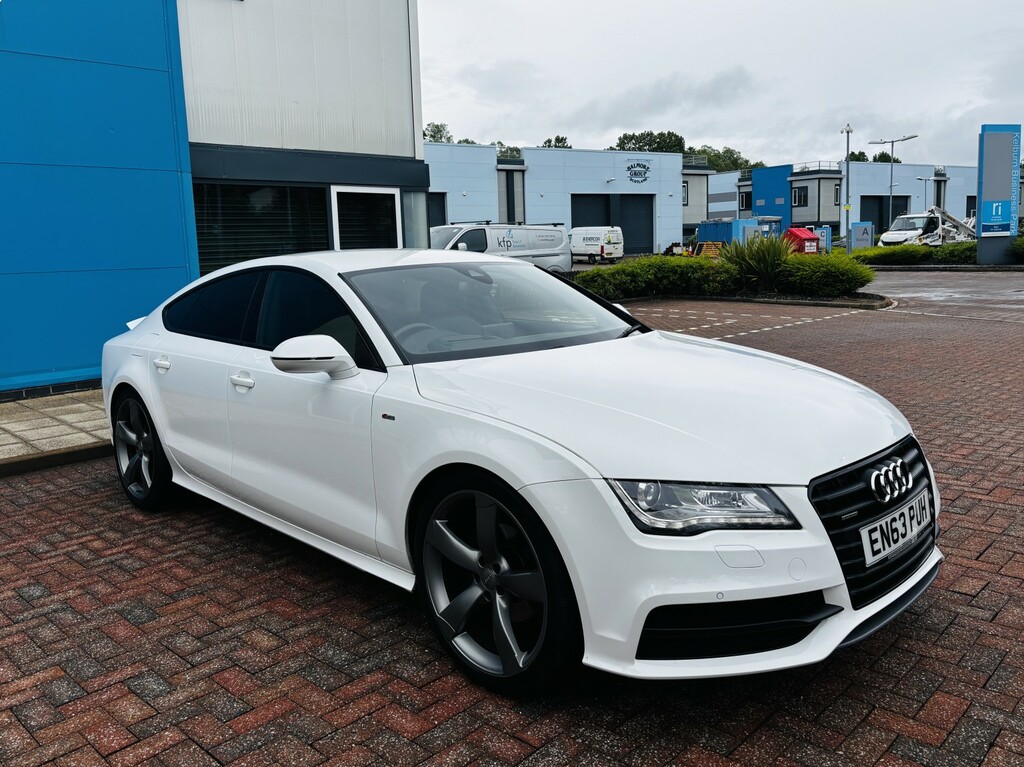 Audi A7 3.0 Tdi V6 Black Edition EN63PUH White #3