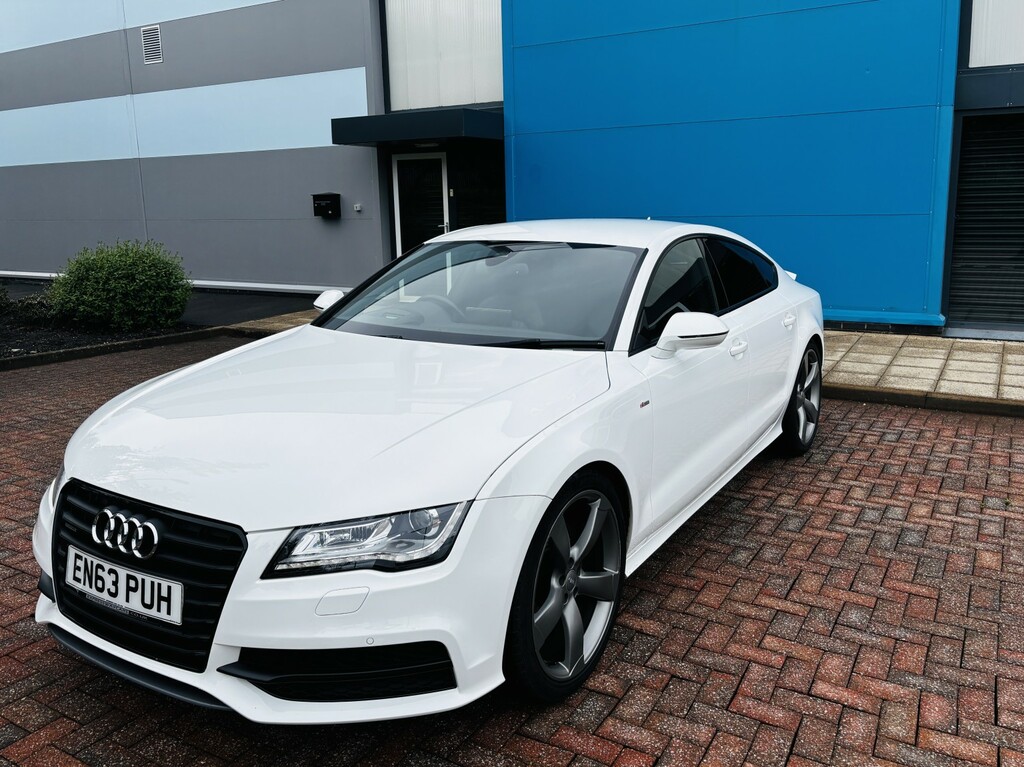 Audi A7 3.0 Tdi V6 Black Edition White