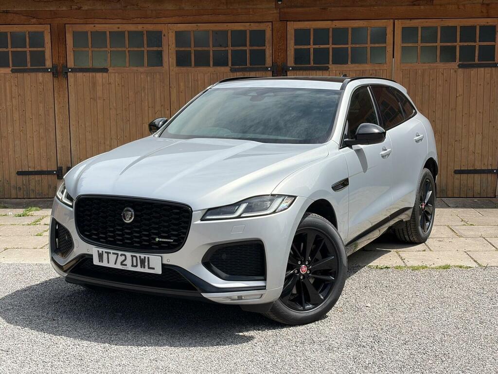 Jaguar F-Pace 2.0 D200 Mhev R-dynamic Black Awd Euro 6 Ss Silver