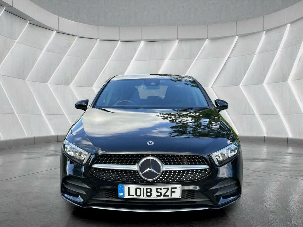Mercedes-Benz A Class Hatchback 1.5 A180d Amg Line Premium 7G-dct Euro LO18SZF Black #2