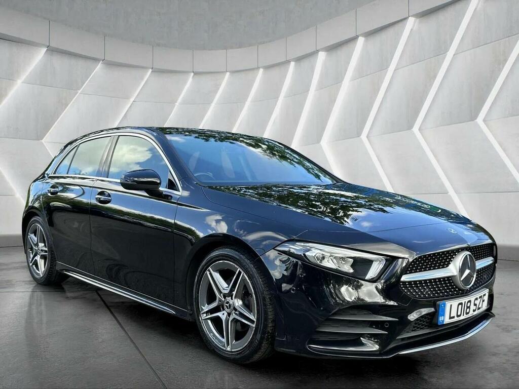 Mercedes-Benz A Class Hatchback 1.5 A180d Amg Line Premium 7G-dct Euro LO18SZF Black #3