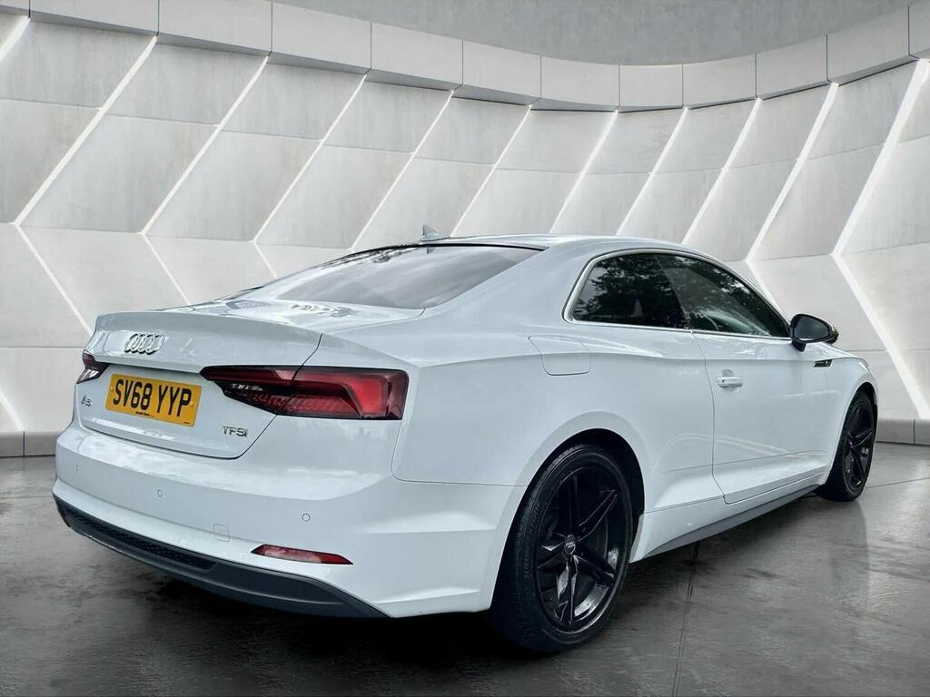 Audi A5 Coupe 1.4 Tfsi S Line S Tronic Euro 6 Ss 2 SV68YYP White #6